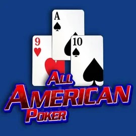 Play the All American Poker slot by RTG (Reel Time Gaming) on Bison Casino