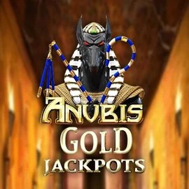 Anubis Gold Jackpots slot logo by Inspired Gaming at Bison Casino