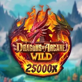 Dragons of Arcane Wild slot icon by Foxium, available at Bison Casino