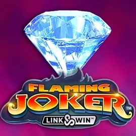 Flaming Joker Link and Win logo by Barstruck Bison Casino