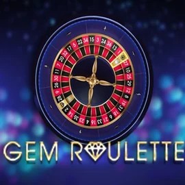 Gem Roulette online game logo by iSoftBet on bison-pl.click