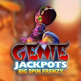 Genie Jackpots: Big Spin Frenzy online game logo by Blueprint Gaming on bison-pl.click