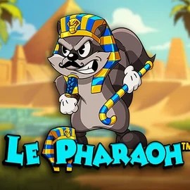 Le Pharaoh logo – Slots by Hacksaw Gaming at Bison Casino