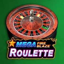 Mega Fire Blaze Roulette logo by Playtech at Bison Casino