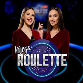 Mega Roulette logo by Pragmatic Play Bison Casino
