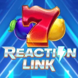 Reaction Link slot logo by Playtech at Bison Casino
