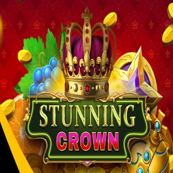 Stunning Crown casino game by BF Games – featured logo at Bison Casino