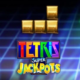 Tetris Super Jackpots logo – Jackpots by WMS at Bison Casino