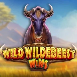 Wild Wildebeest Wins slot logo by Pragmatic Play at Bison Casino